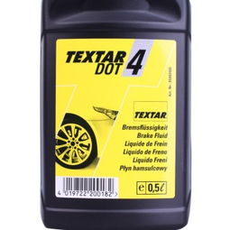 泰明頓Textar DOT4全進口剎車油 專業潤滑，安全守護的500ml之選