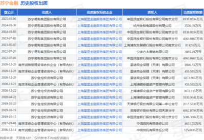 蘇寧金融股權(quán)出質(zhì)8138萬元，金融信息技術(shù)外包業(yè)務(wù)前景引關(guān)注